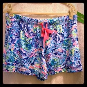 Lilly Pulitzer Knit Pj Short NWT size L